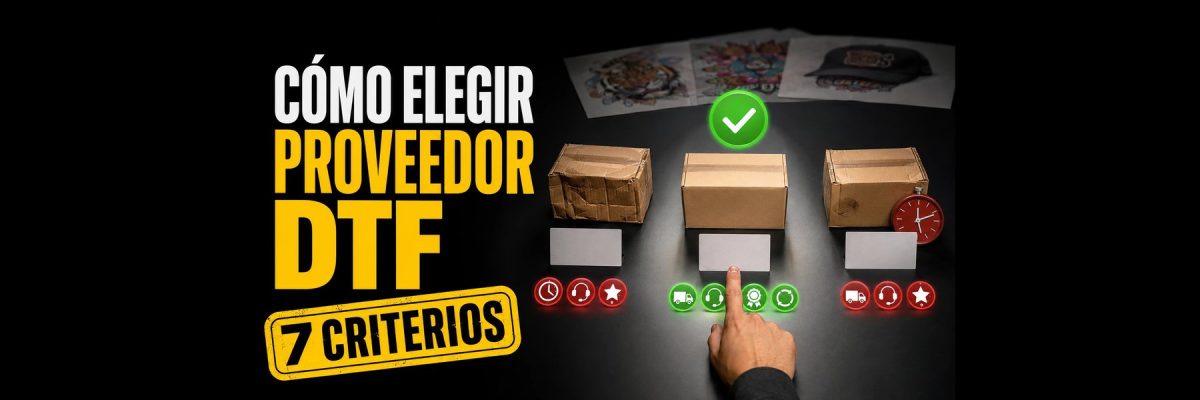 Tres cajas de envío comparadas: dos con indicadores rojos de retraso y mala atención, y una con indicadores verdes de envío, atención, calidad y repetición
